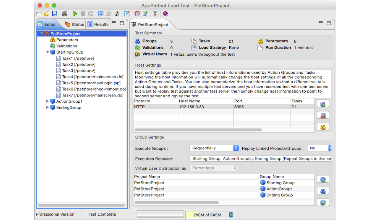 Load Testing : Test Editor - Project