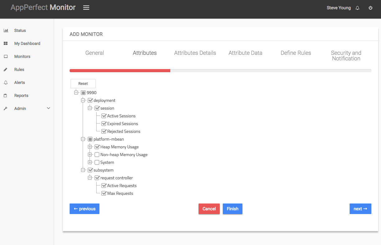 JBoss EAP Server Monitoring : Add JBoss EAP Monitor