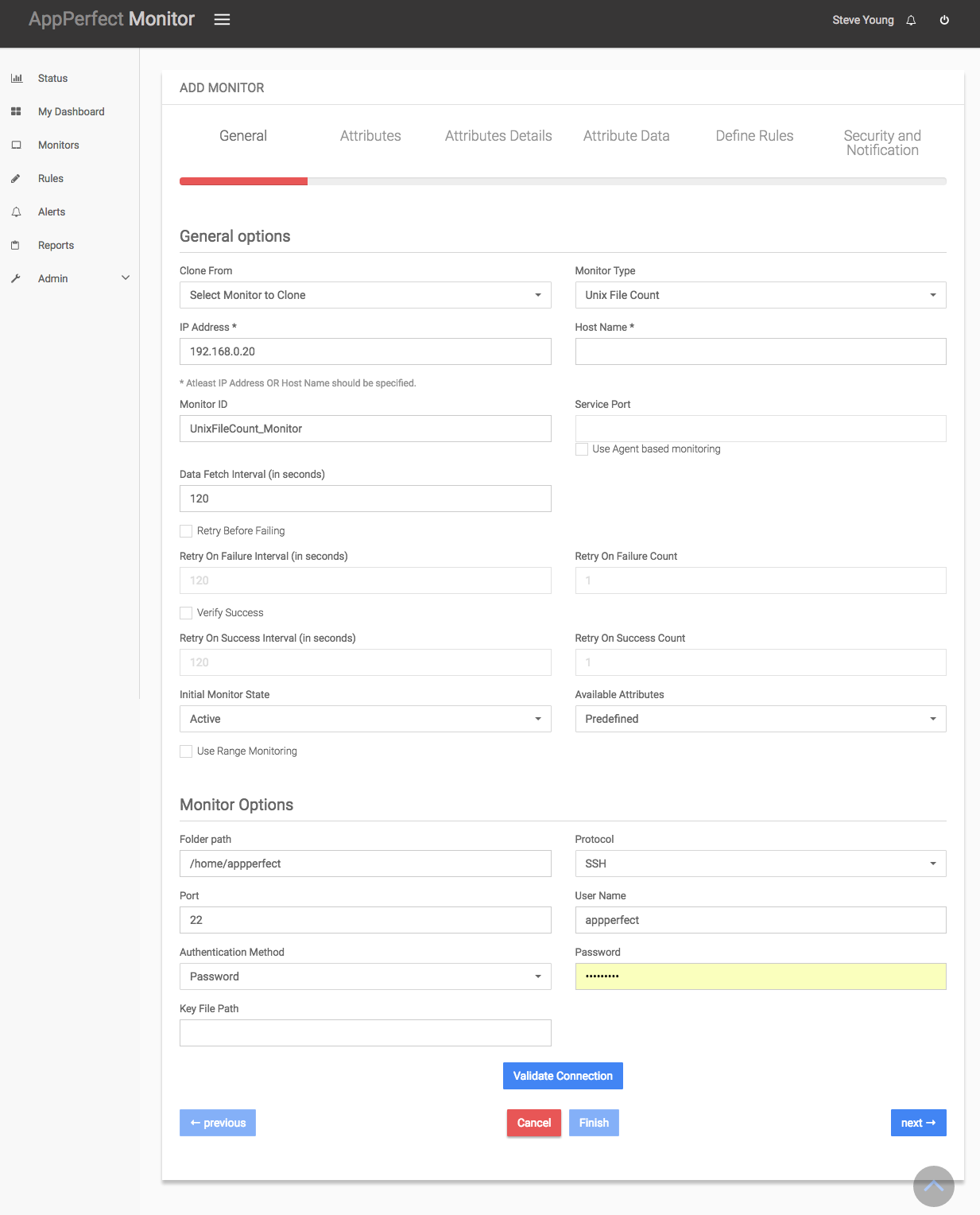 Mac Server Monitoring : Add Mac Monitor