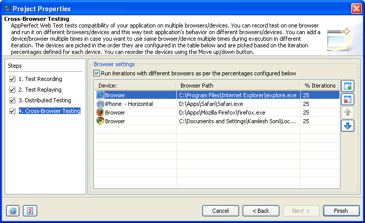 Cross Browser Testing - Configuration