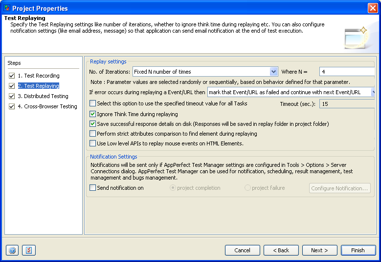 Cross Browser Testing - Configuring Iterations