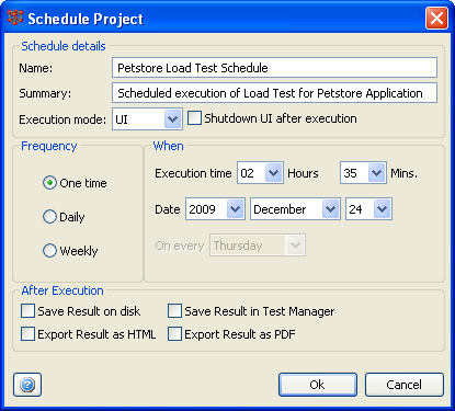 Test Scheduler