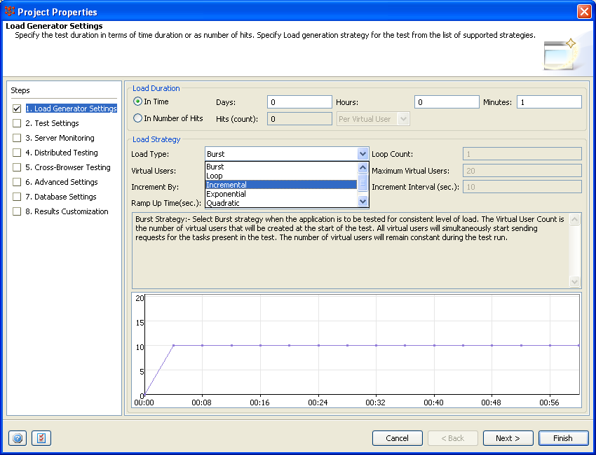 Load Testing : Load Generator Settings