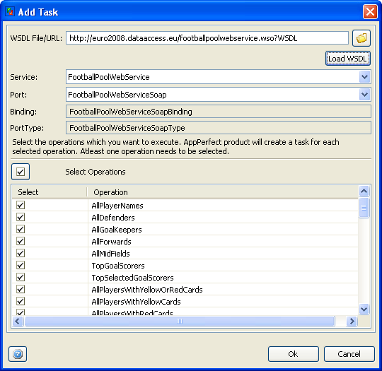 Web Services Functional Testing : Add Web Services Task