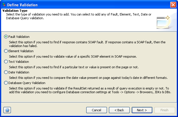 Web Services Functional Testing : Validations