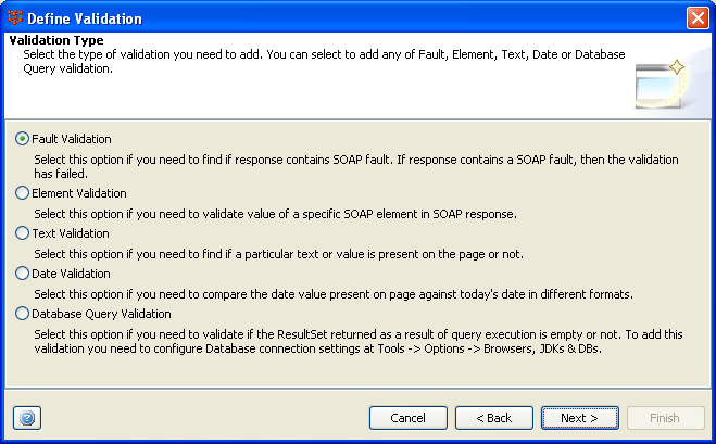 Web Services Load Testing : Validations